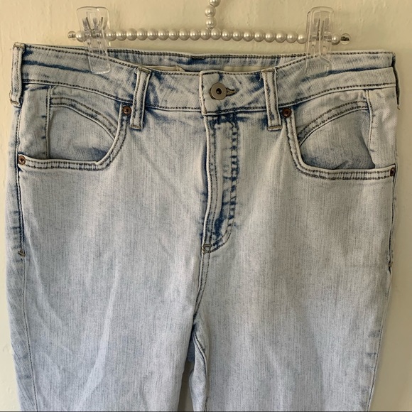 Pilcro And The Letterpress High-Rise Denim Leggings - Picture 3 of 11